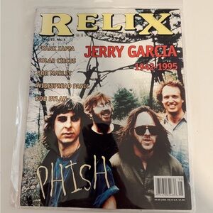 Relix Magazine Featuring Phish and Jerry Garcia